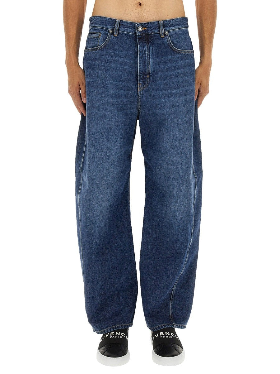 Givenchy WASHED OUT DENIM JEANS