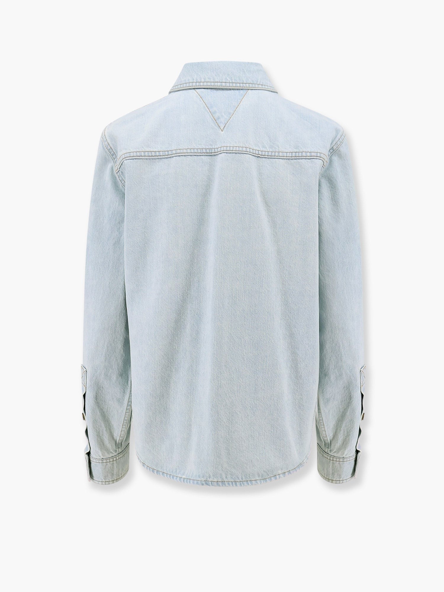 Bottega Veneta Denim shirt with extra bleach wash