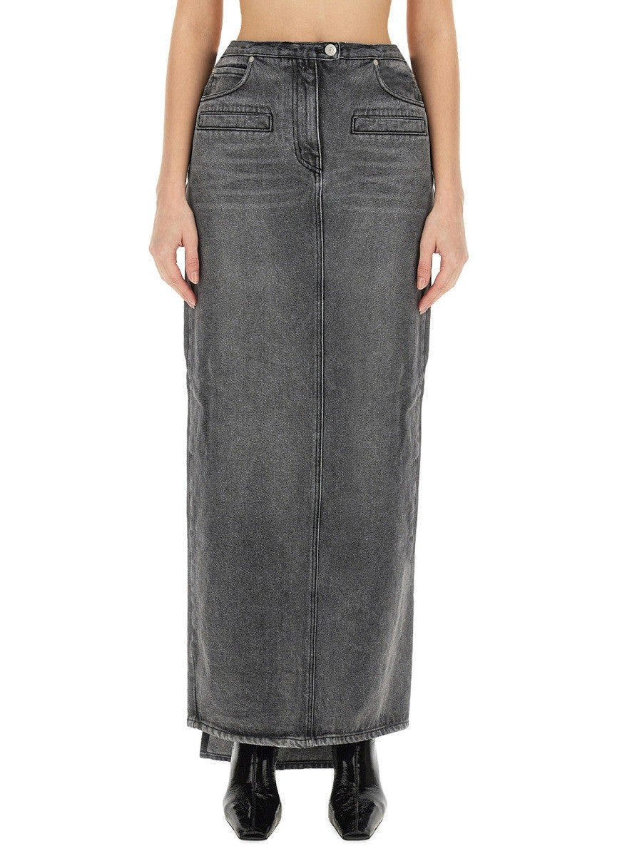 COURREGES DENIM SKIRT