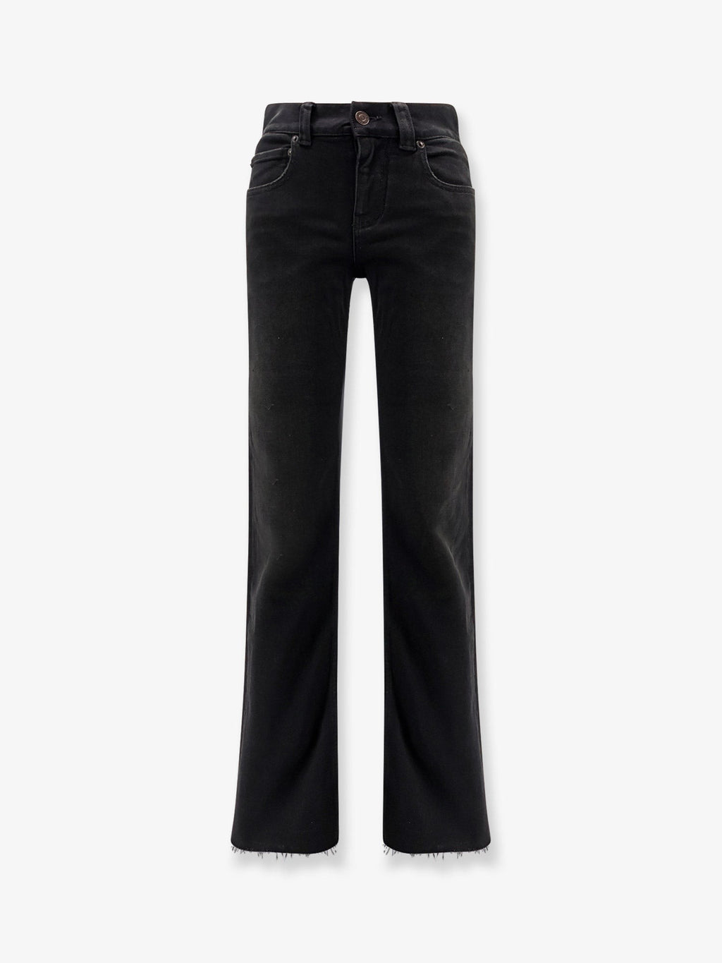 Balenciaga Denim trousers with frayed edges