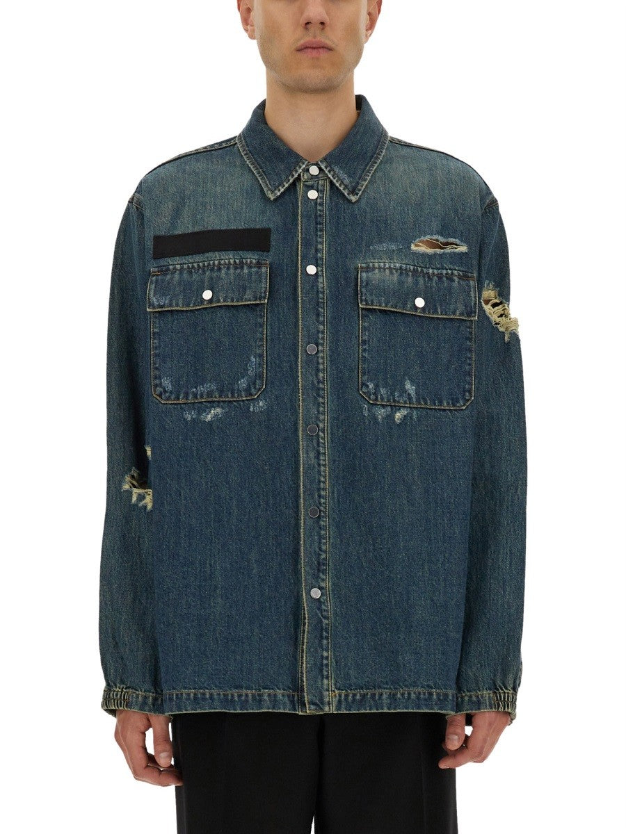 Helmut Lang DENIM UNIFORM SHIRT