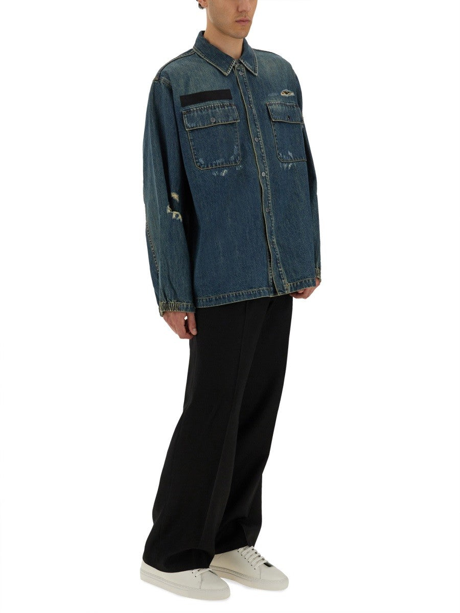 Helmut Lang DENIM UNIFORM SHIRT