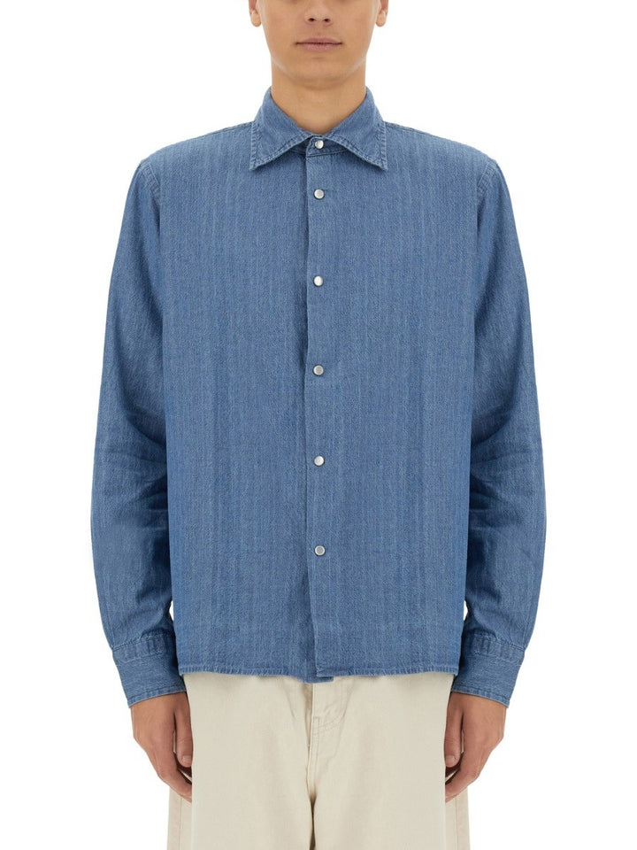 ASPESI DENIM "WEST" SHIRT