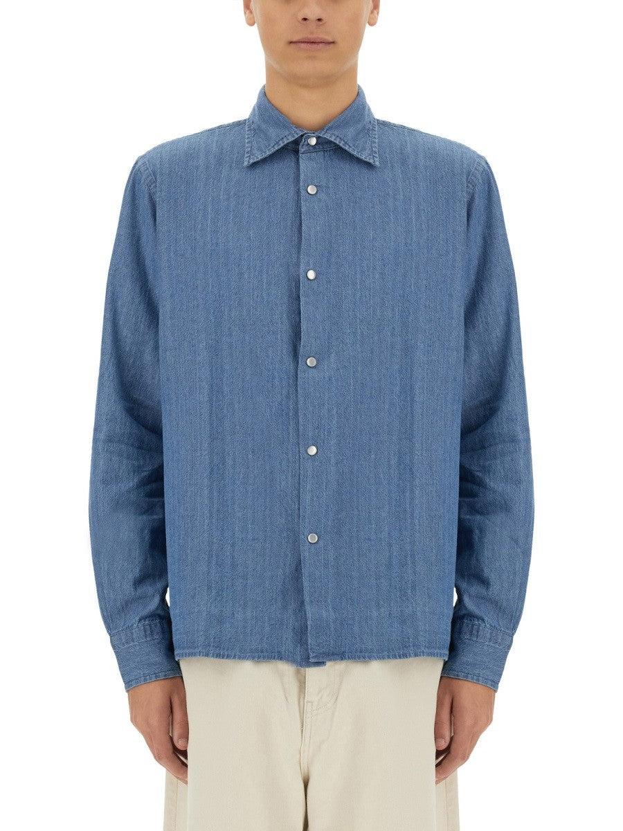 ASPESI DENIM "WEST" SHIRT