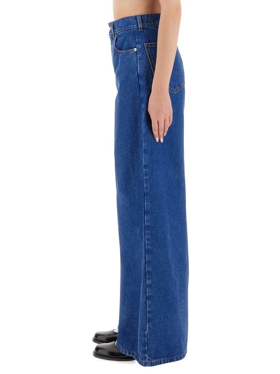 Marni DENIM WIDE LEG JEANS