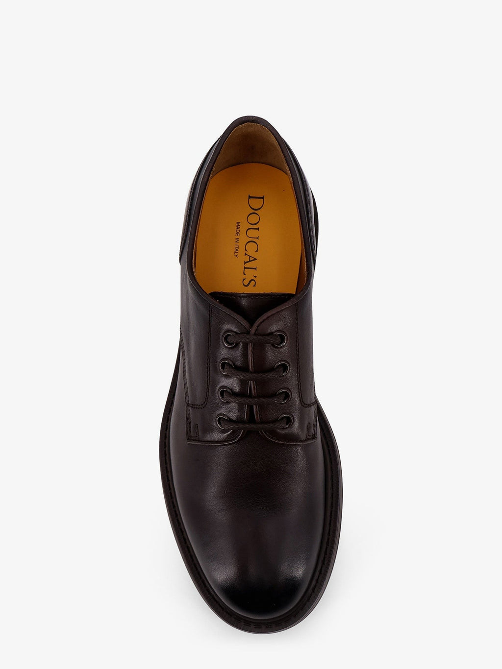Doucal'S Derby leather lace-up shoe