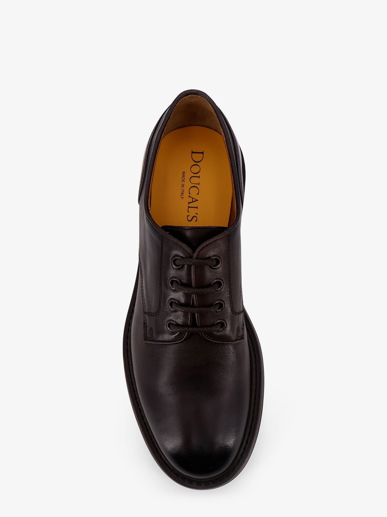 Doucal'S Derby leather lace-up shoe