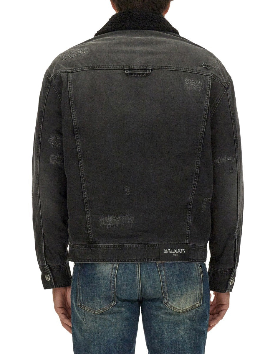 Balmain DESTROYED JACKET