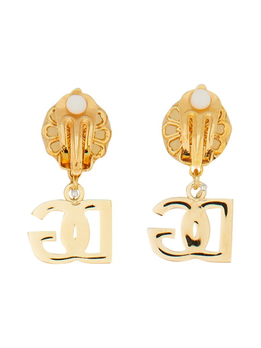 Dolce & Gabbana "DG NEWTON" DANGLE EARRINGS