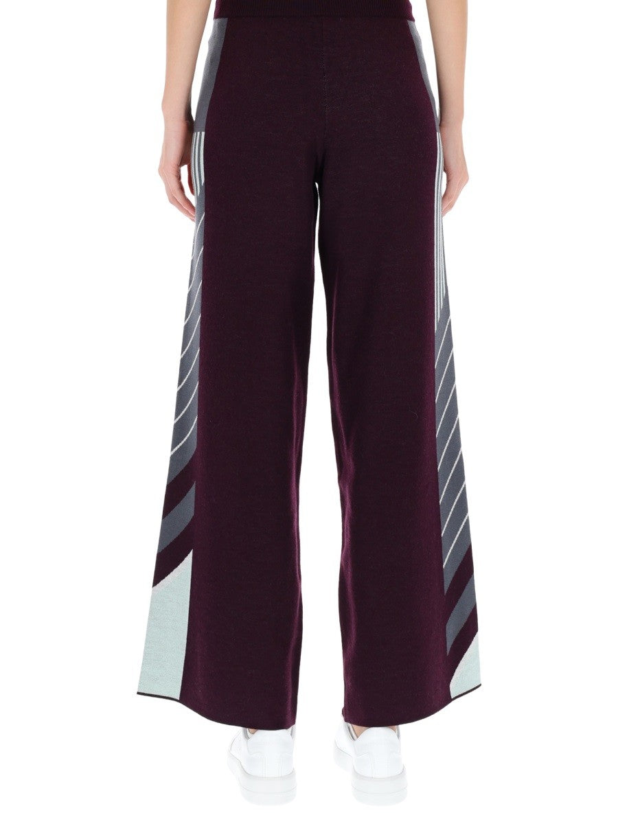 CASABLANCA "DIAGONAL" TENNIS PANTS