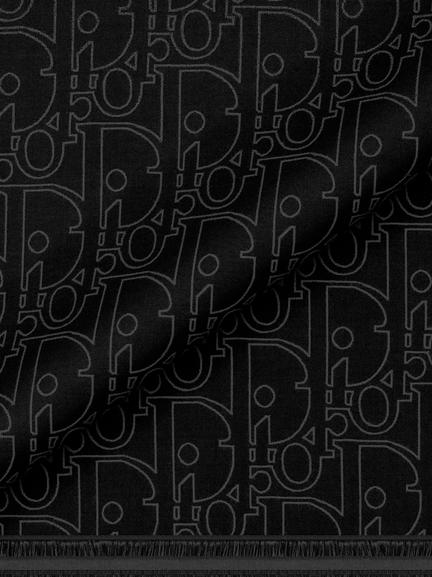 Dior Dior Gravity wool and silk scarf