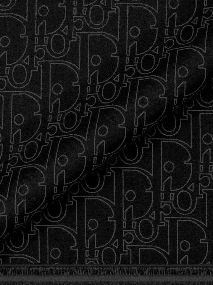 Dior Dior Gravity wool and silk scarf