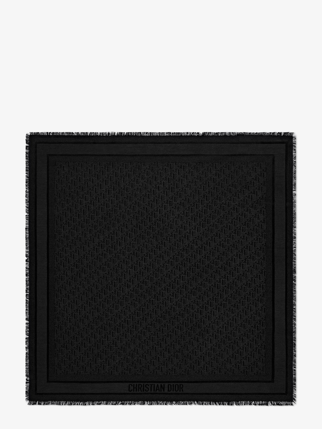 Dior Dior Oblique cashmere and silk shawl