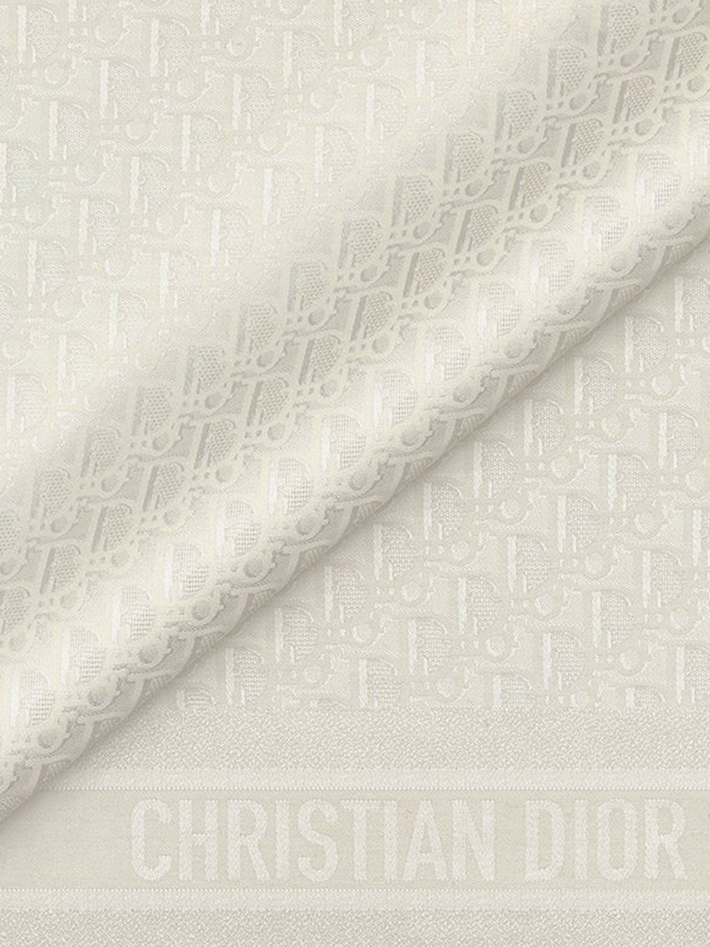 Dior Dior Oblique cashmere and silk shawl