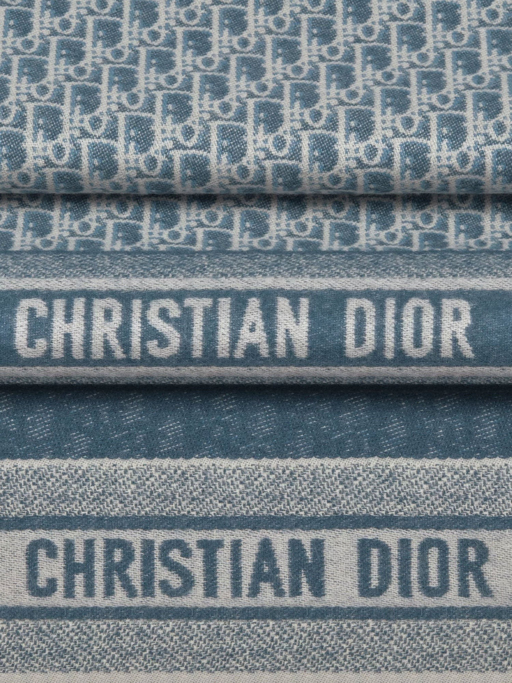 Dior Dior Oblique cashmere scarf