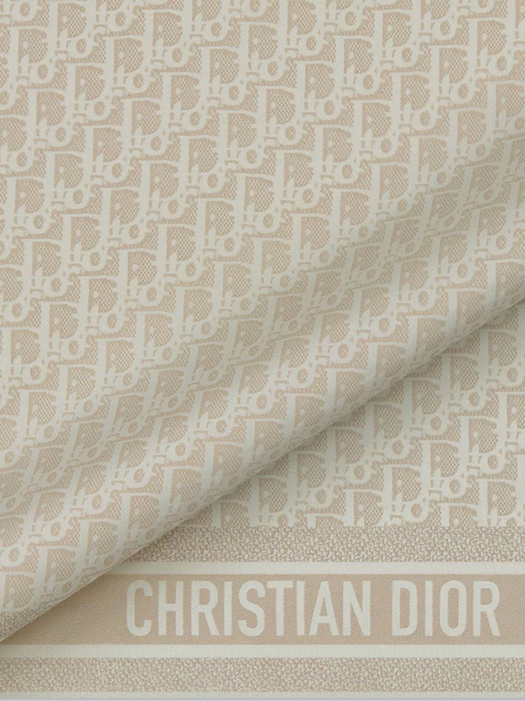 Dior Dior Oblique silk twill foulard