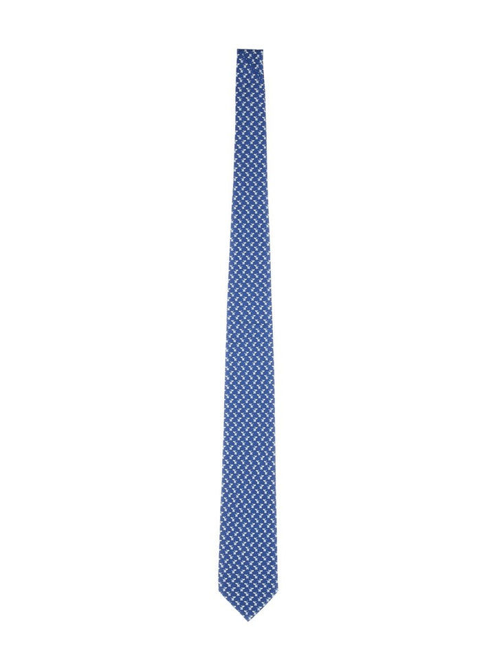 Ferragamo DOGGIE PRINT TIE