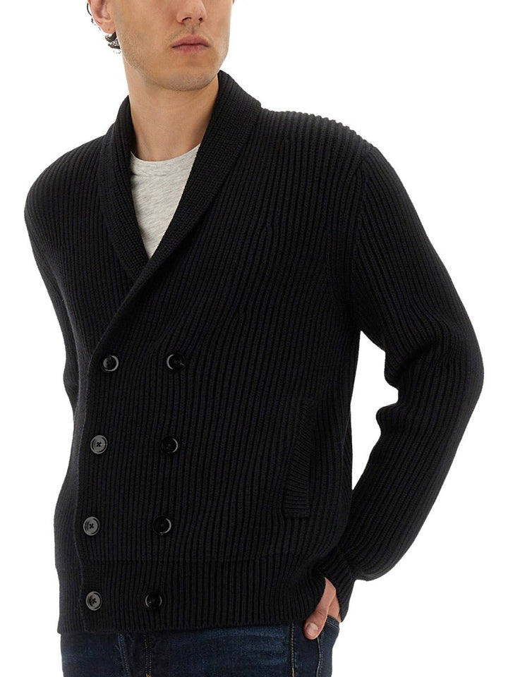 TOM FORD DOUBLE-BREASTED CARDIGAN