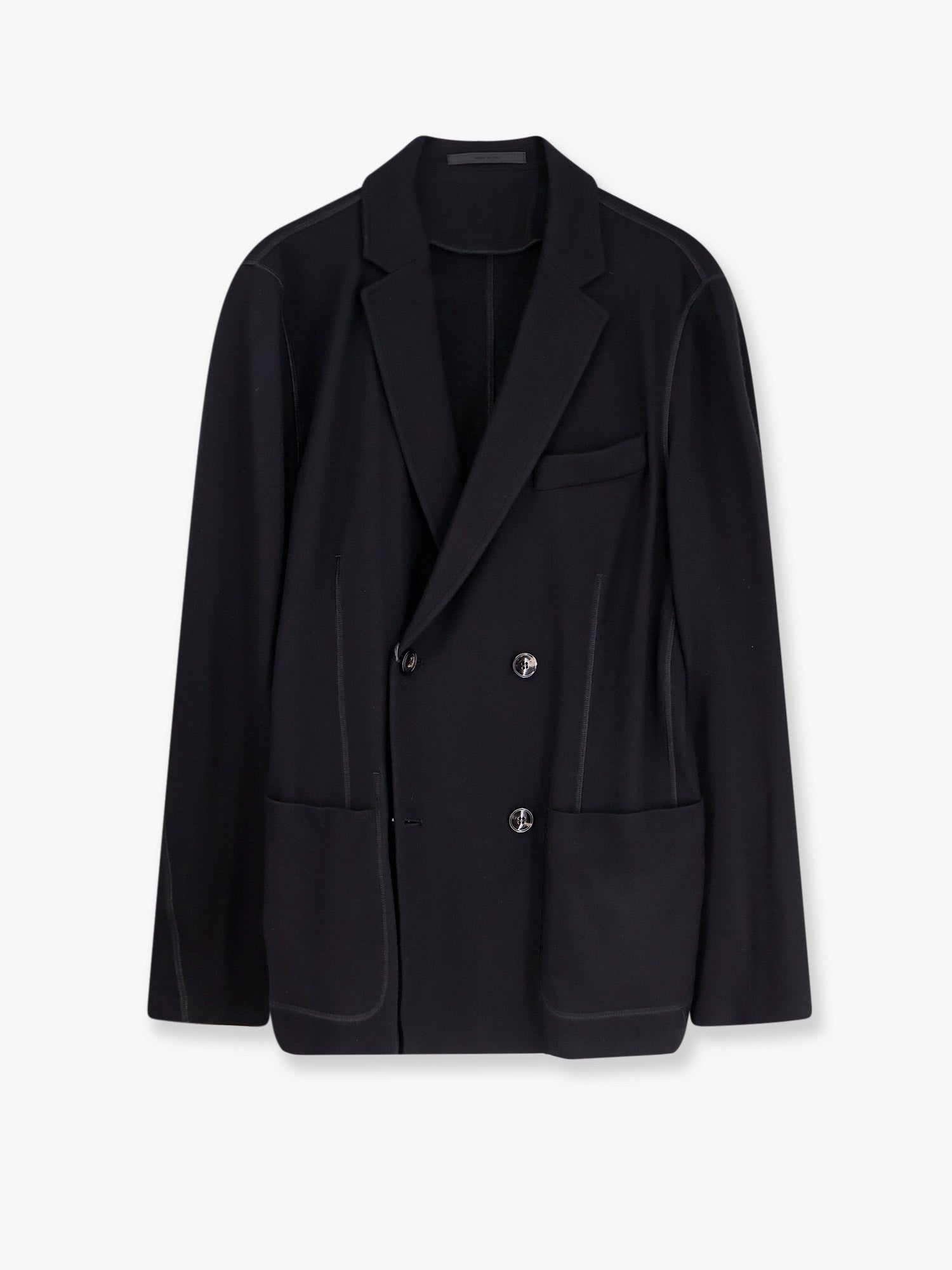 Giorgio Armani Double-breasted cashmere blazer