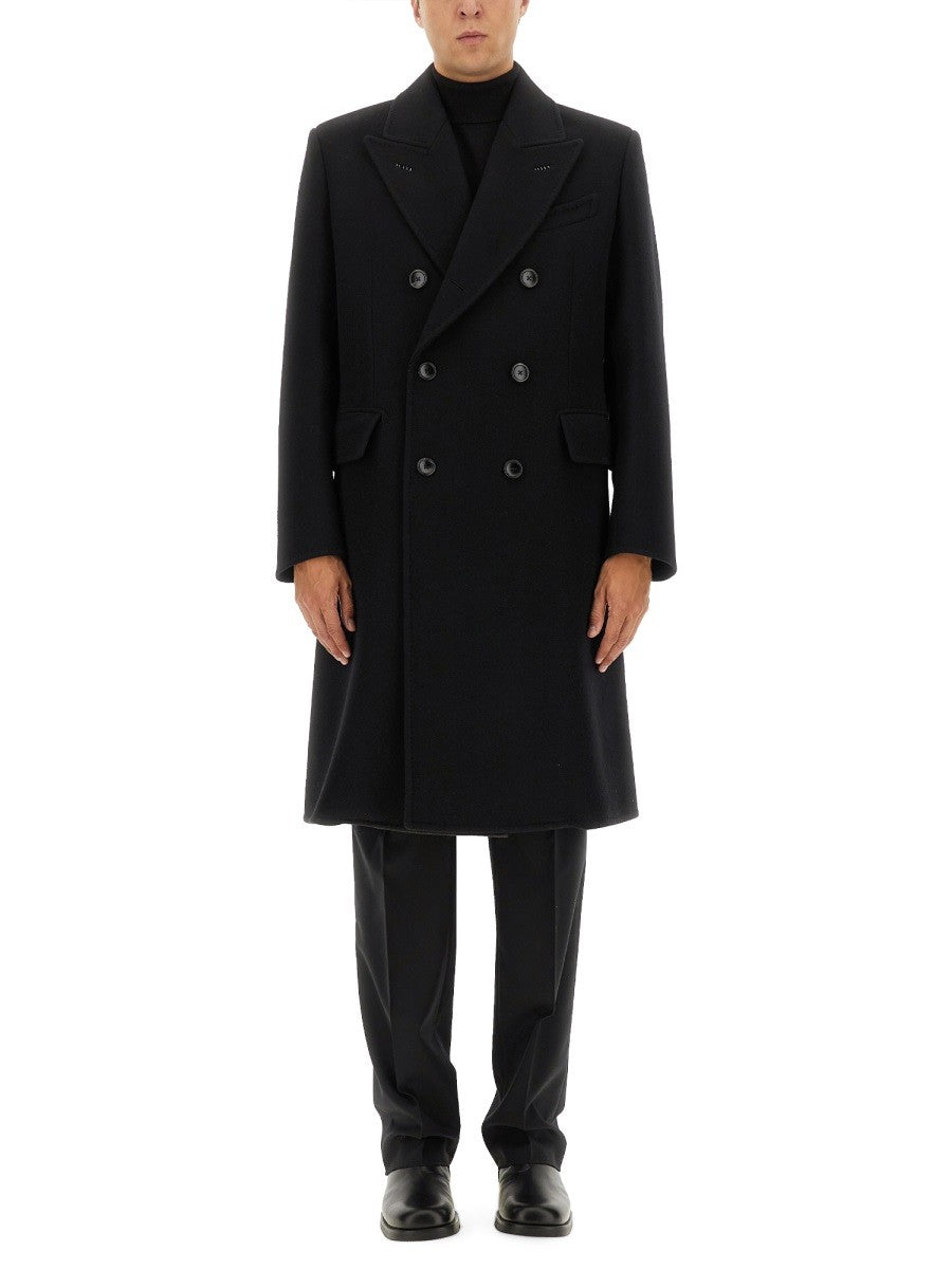 TOM FORD DOUBLE-BREASTED COAT