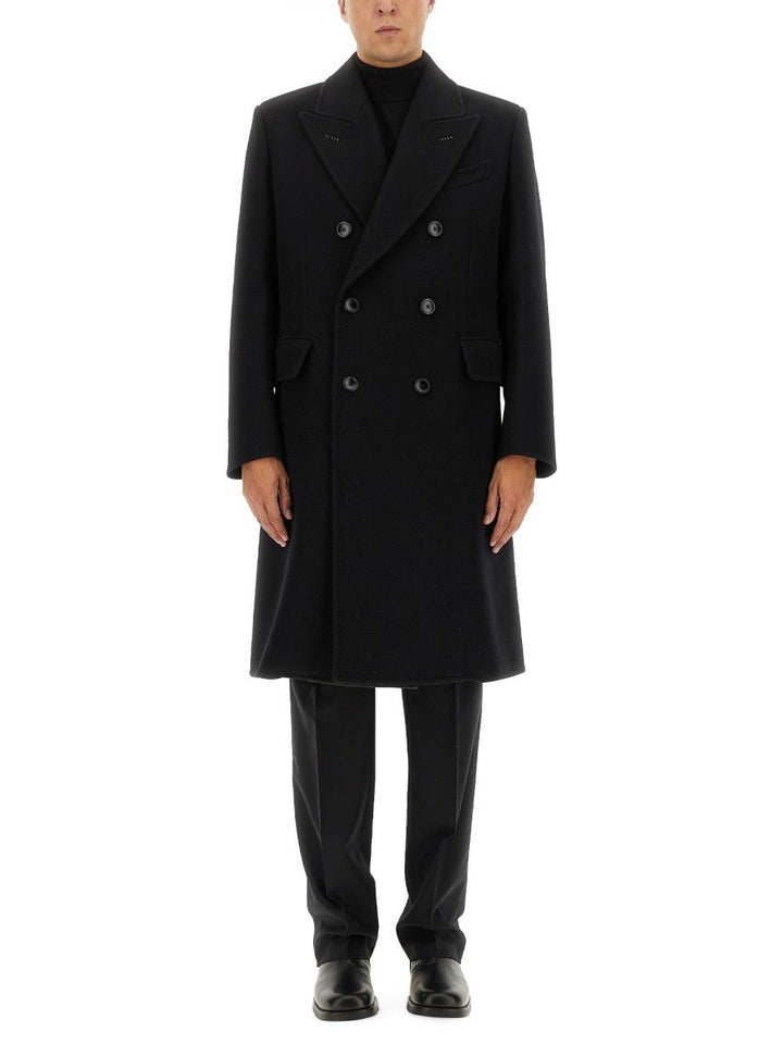 TOM FORD DOUBLE-BREASTED COAT
