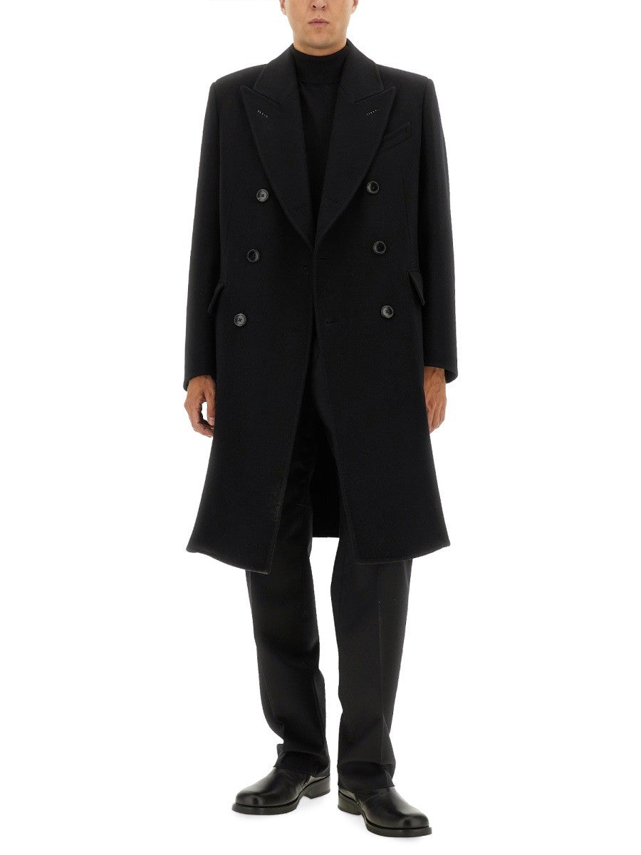 TOM FORD DOUBLE-BREASTED COAT