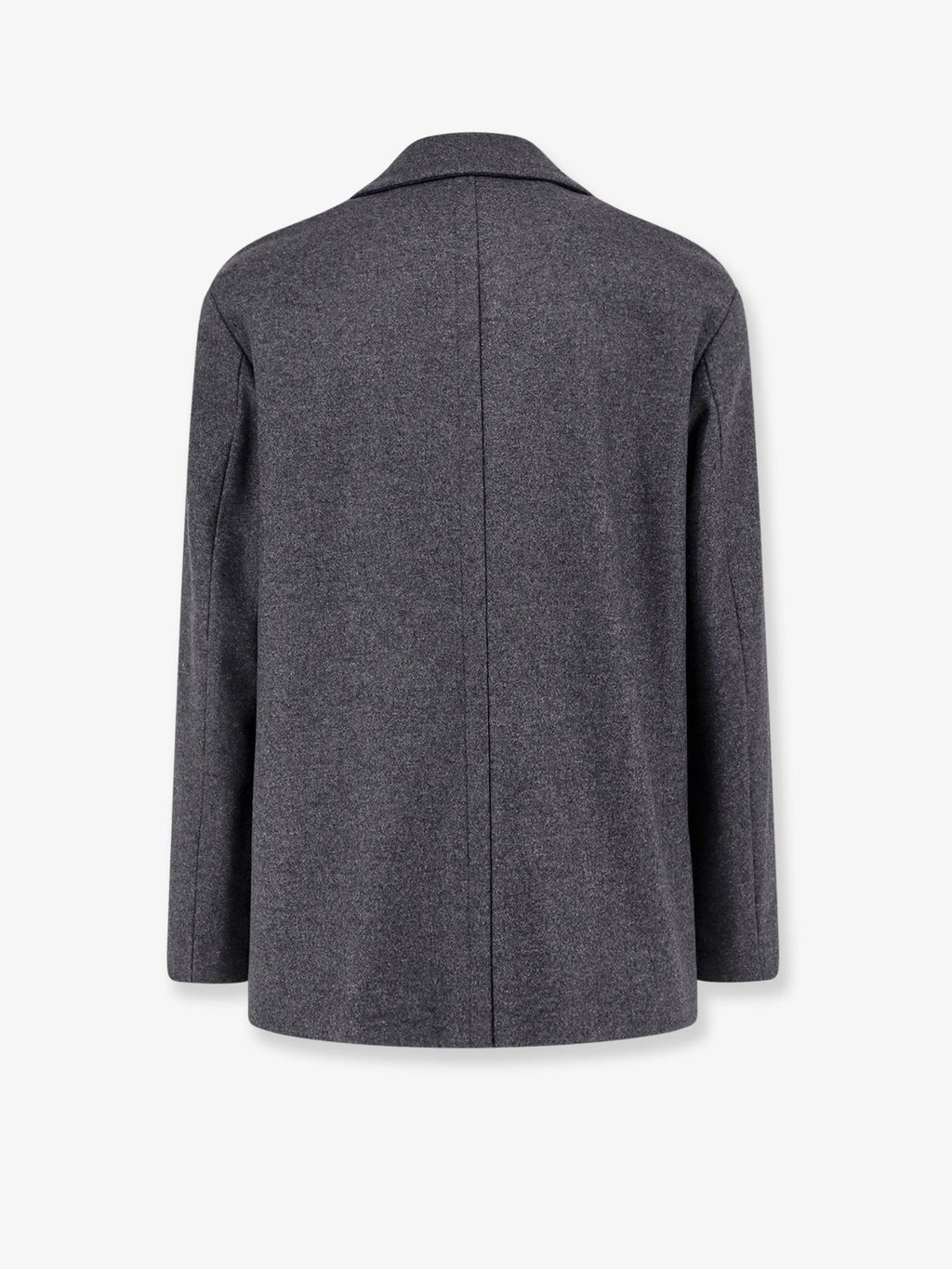 Hevo Double-breasted virgin wool blend coat