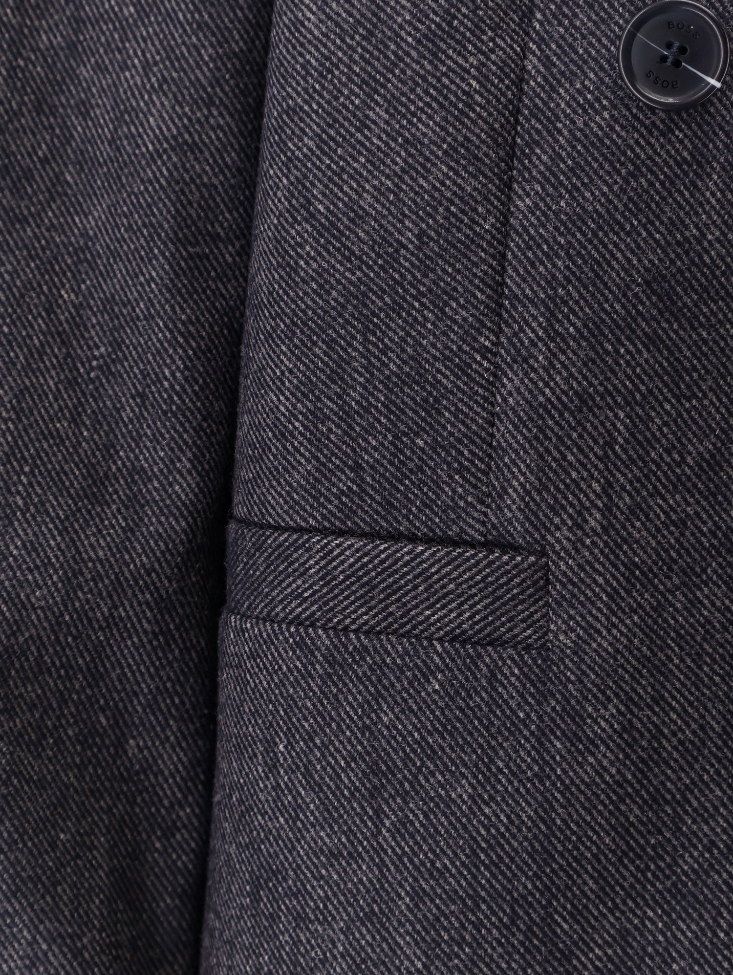Boss Jafleni double-breasted wool blend blazer