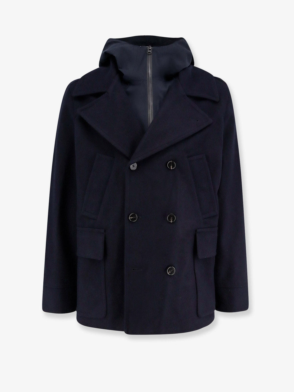 PALTO' Double-breasted wool coat