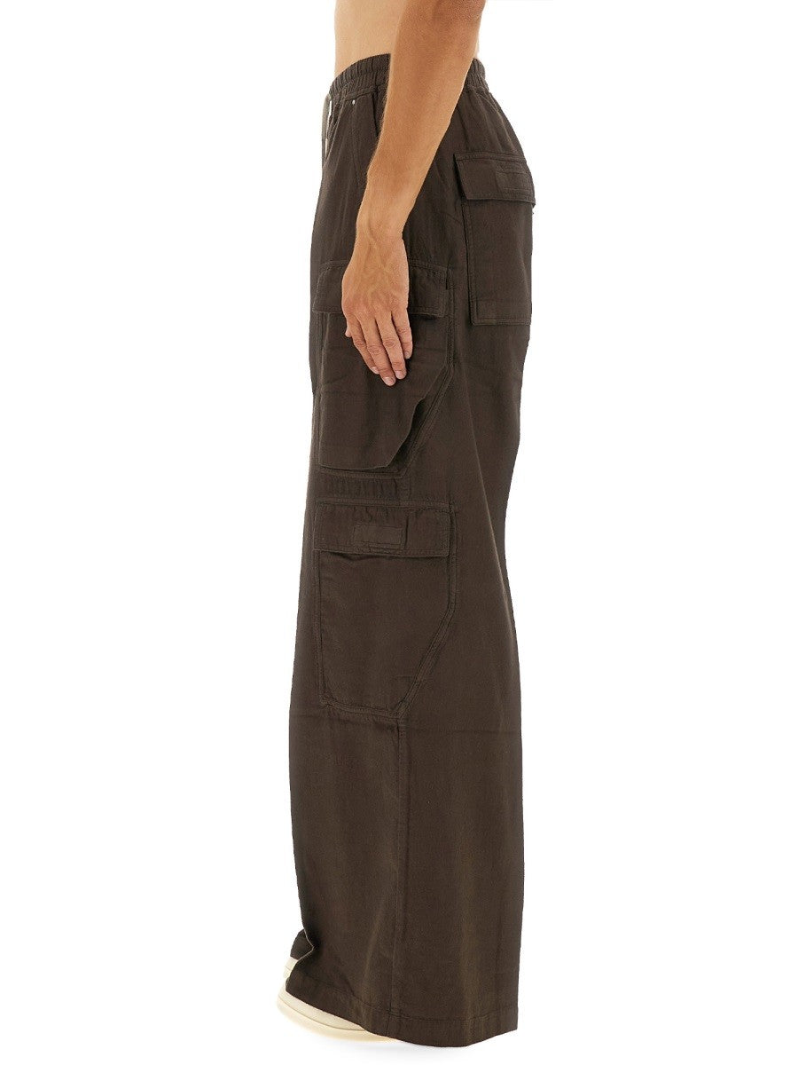 RICK OWENS DRKSHDW "DOUBLE CARGO JUMBO BELAS" PANTS