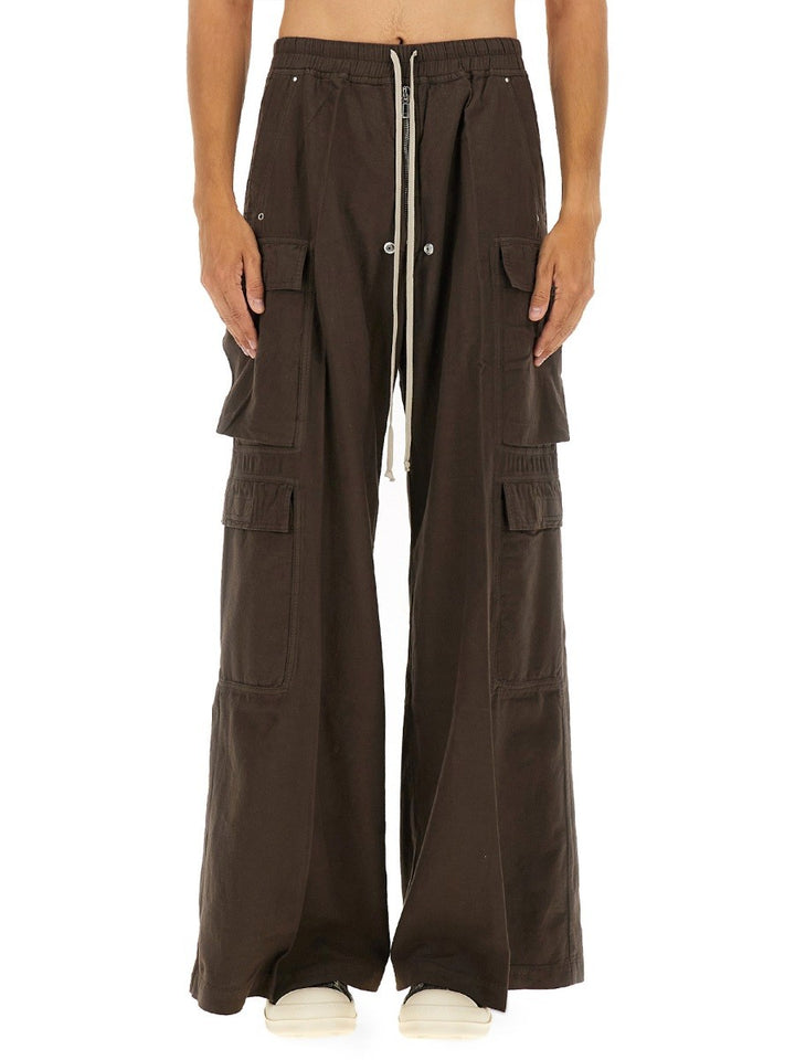 RICK OWENS DRKSHDW "DOUBLE CARGO JUMBO BELAS" PANTS