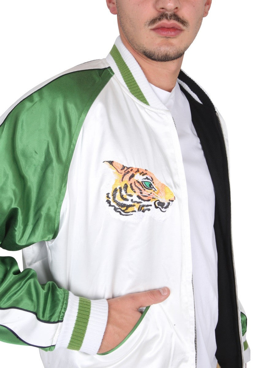 Kenzo DOUBLE FACE BOMBER JACKET "FRANCE JAPAN"