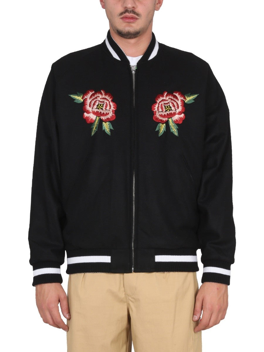 Kenzo DOUBLE FACE BOMBER JACKET "FRANCE JAPAN"