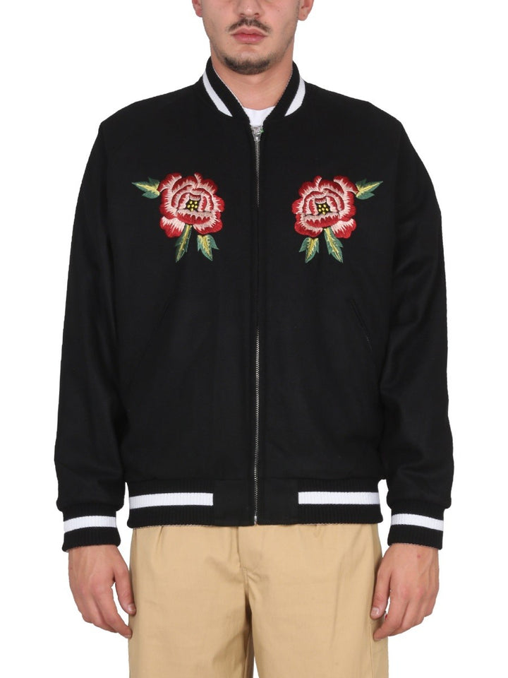 Kenzo DOUBLE FACE BOMBER JACKET "FRANCE JAPAN"
