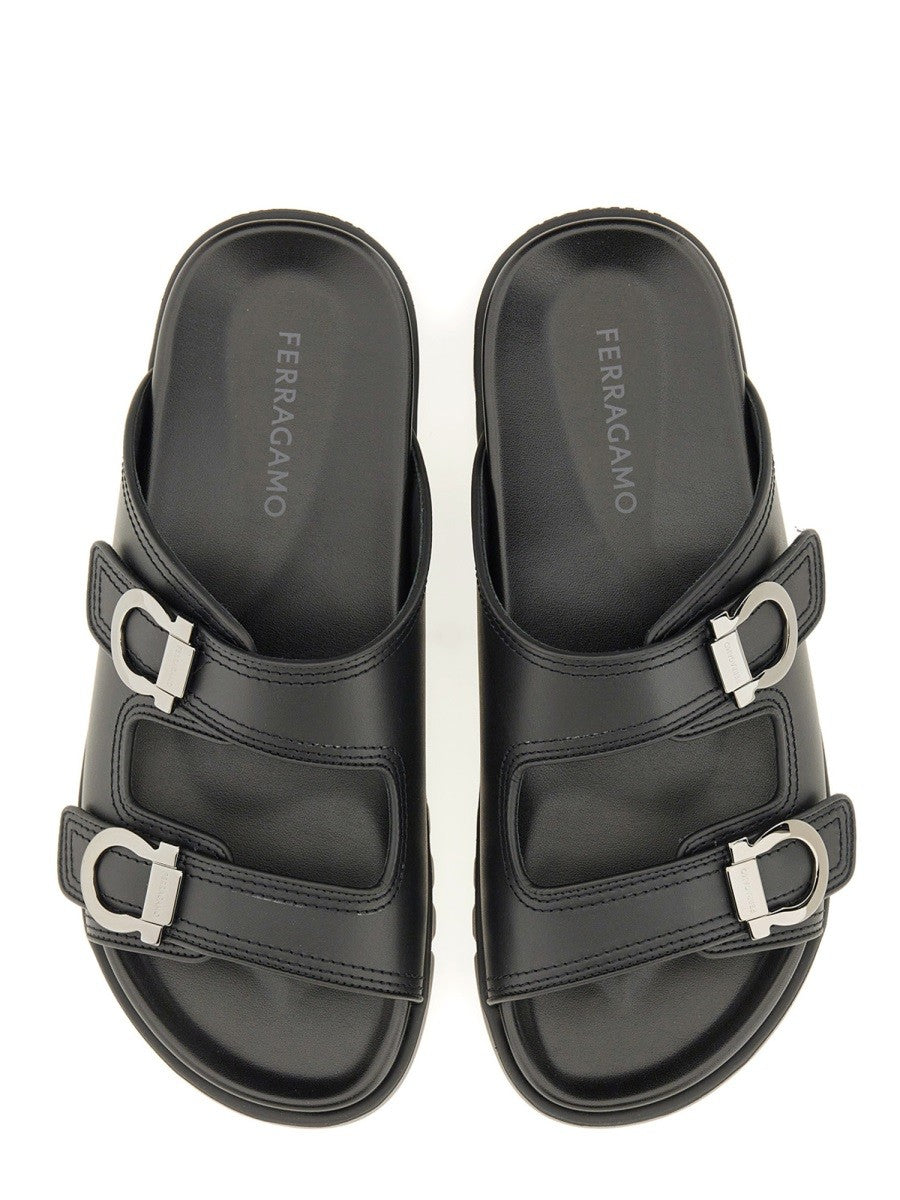 Ferragamo DOUBLE-STRAP SANDAL