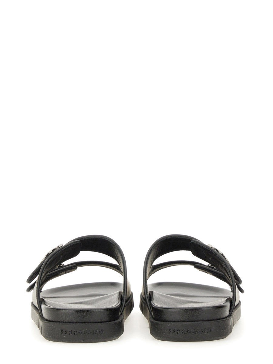 Ferragamo DOUBLE-STRAP SANDAL