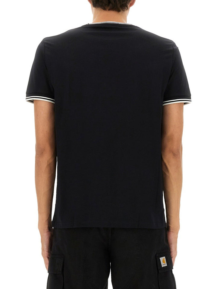 FRED PERRY DOUBLE STRIPE T-SHIRT