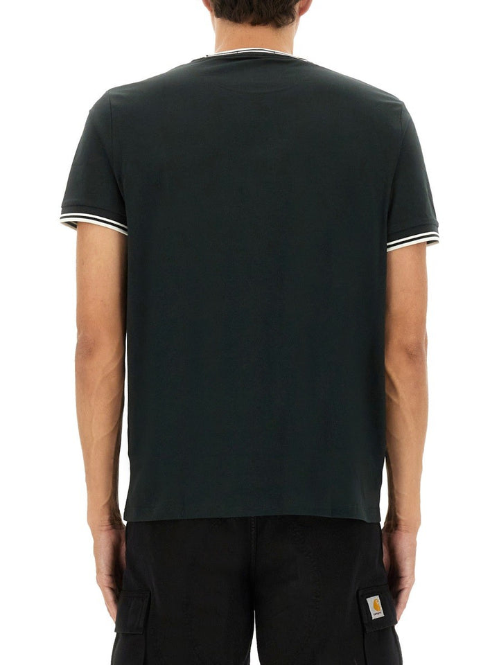 FRED PERRY DOUBLE STRIPE T-SHIRT
