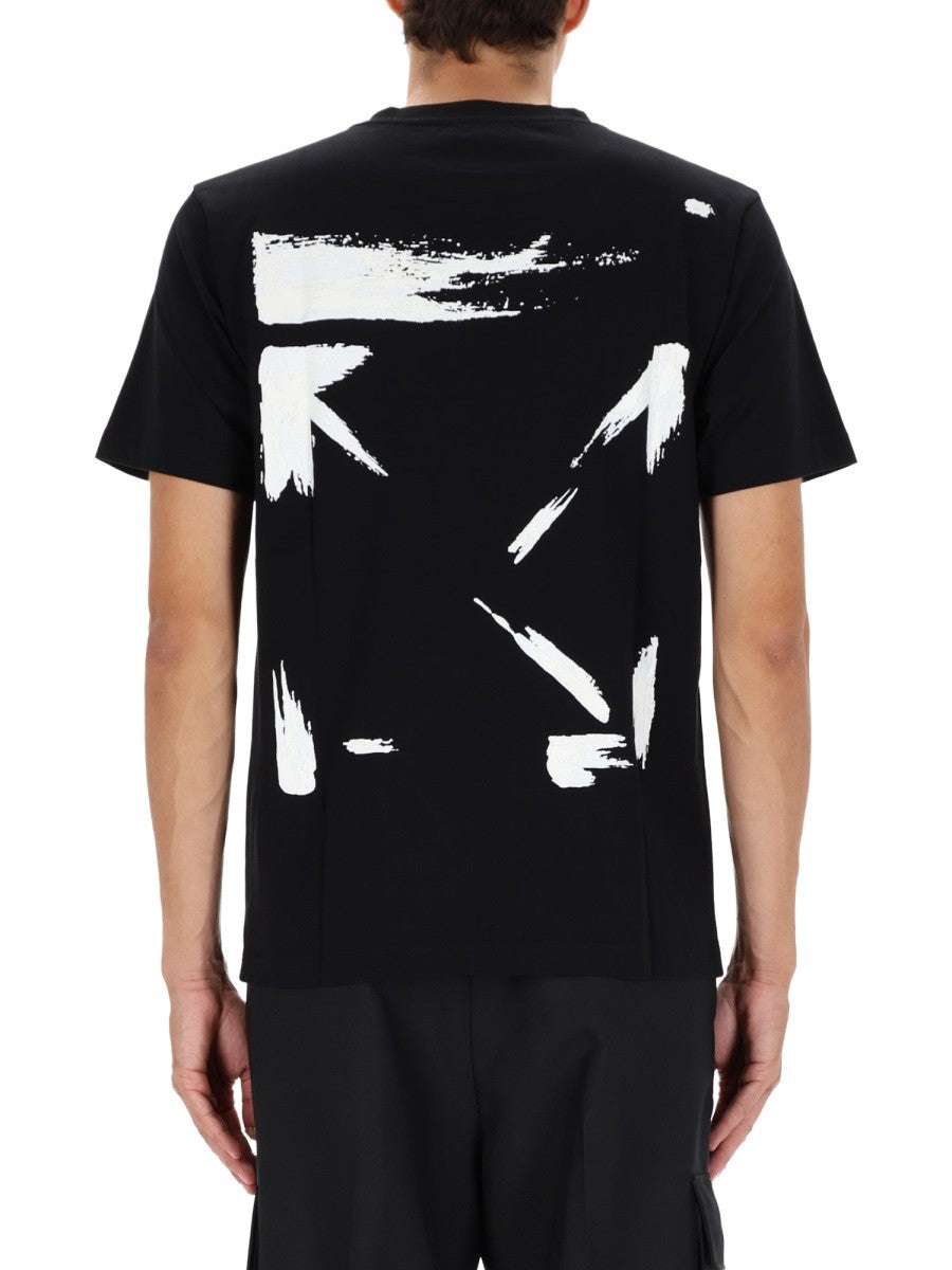 Off-white T-SHIRT WITH LOGO