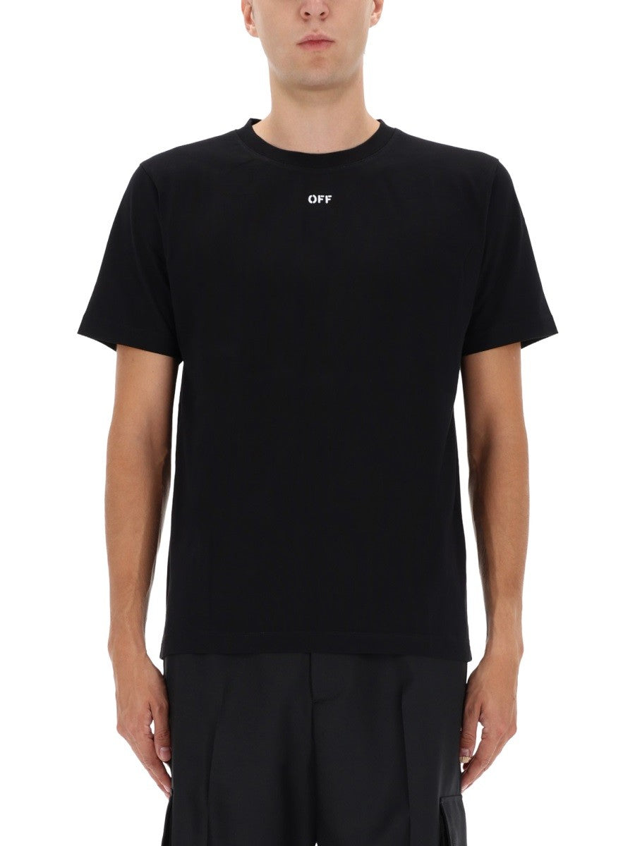 Off-white T-SHIRT WITH LOGO