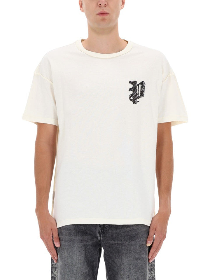 PURPLE BRAND "SCRIBBLED P" T-SHIRT