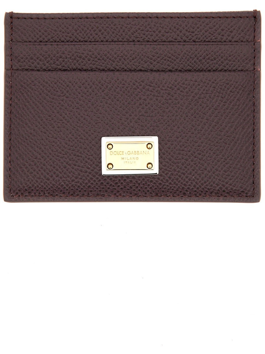 Dolce & Gabbana LEATHER CARD HOLDER
