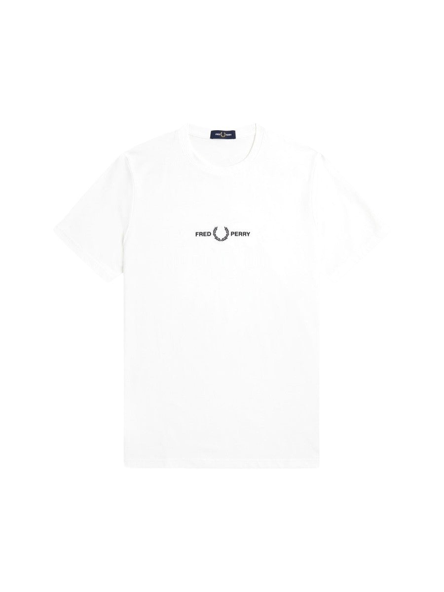 FRED PERRY T-SHIRT WITH LOGO
