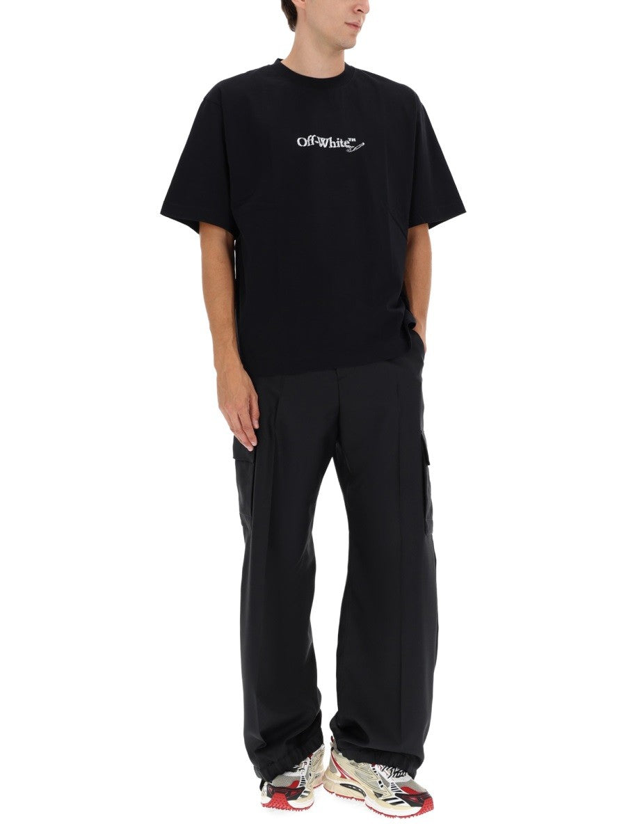 Off-white T-SHIRT WITH LOGO