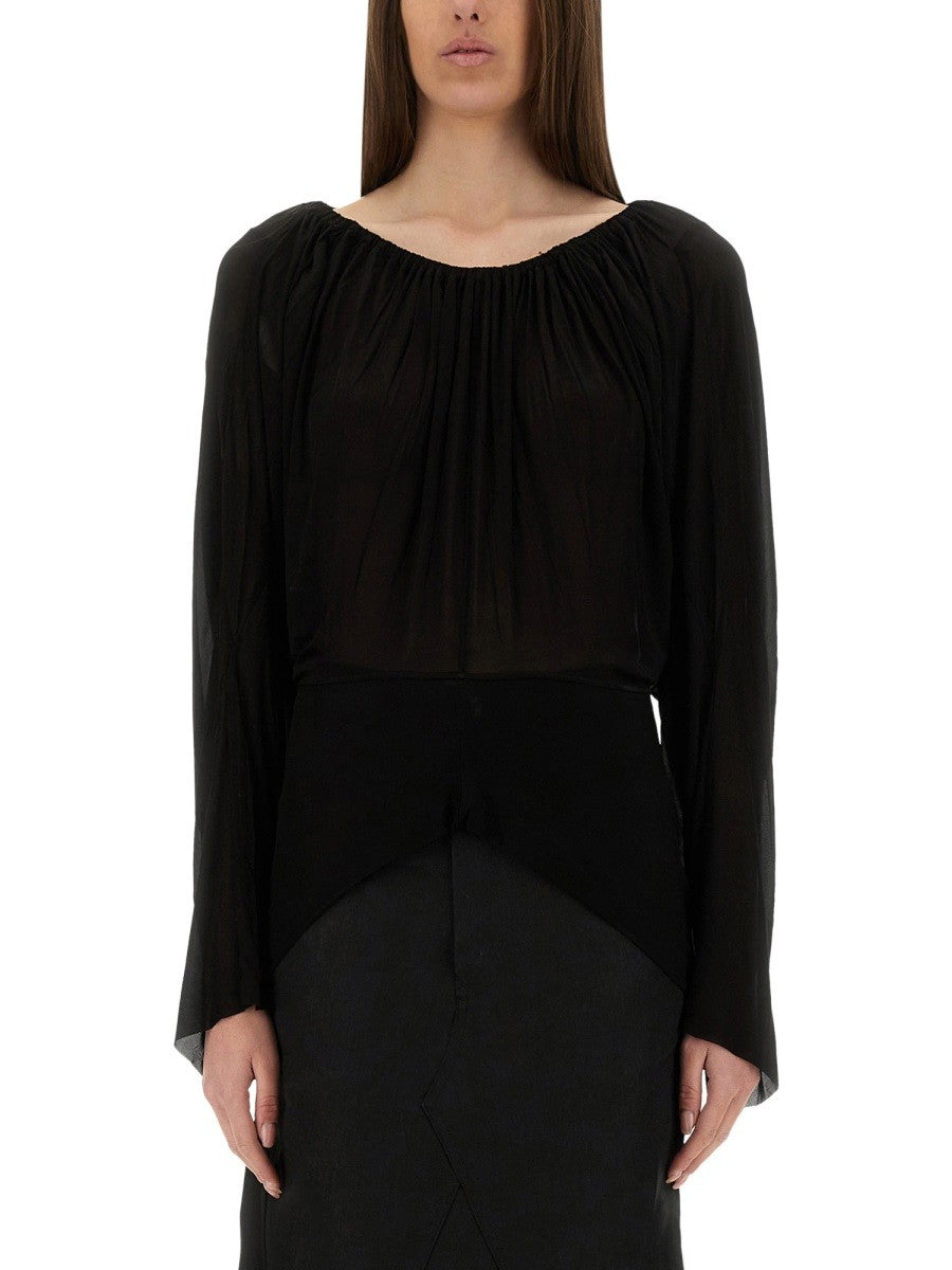 RICK OWENS DRAPED TOP