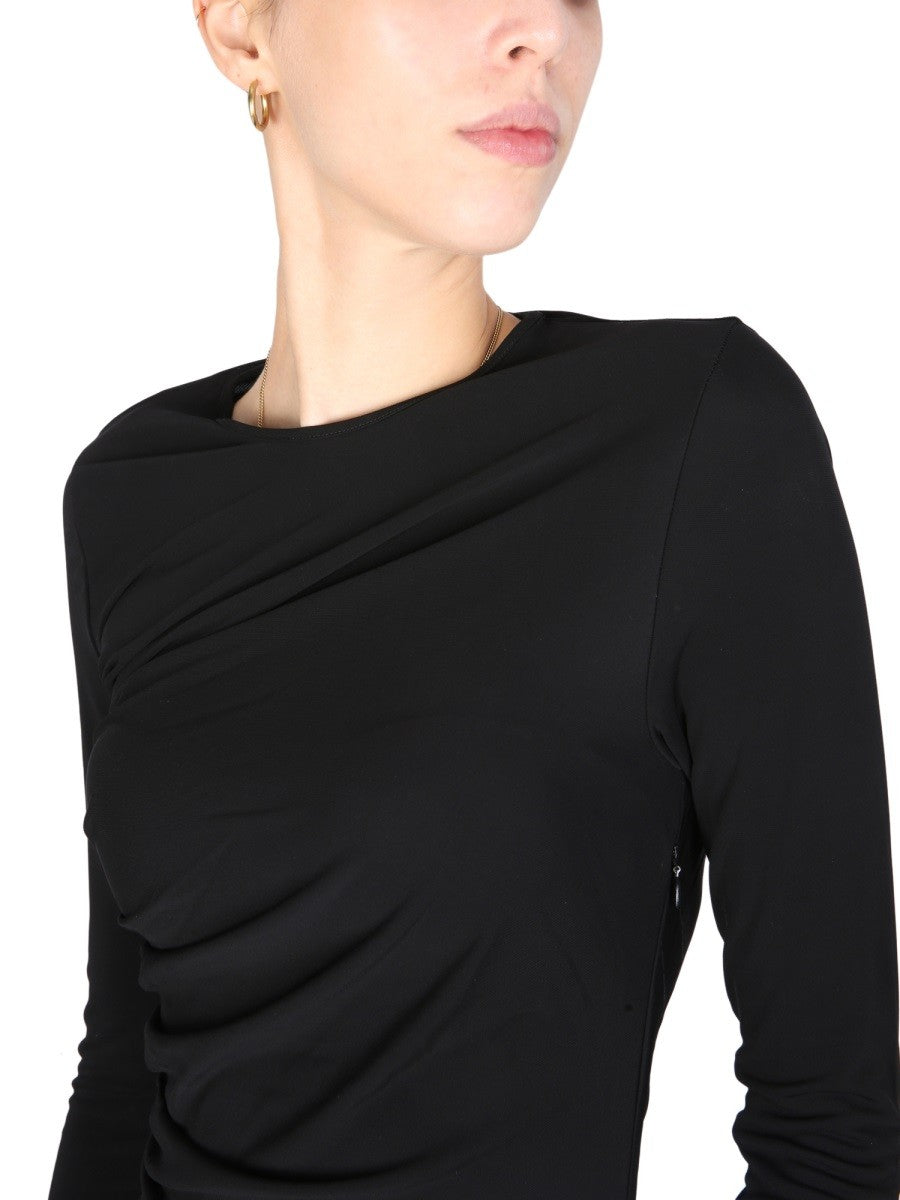 Dsquared DRESS WITH DRAPE