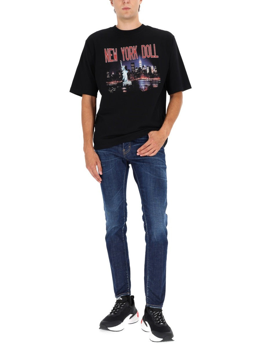 Dsquared DSQUARED2 X VAQUERA PRINT T-SHIRT