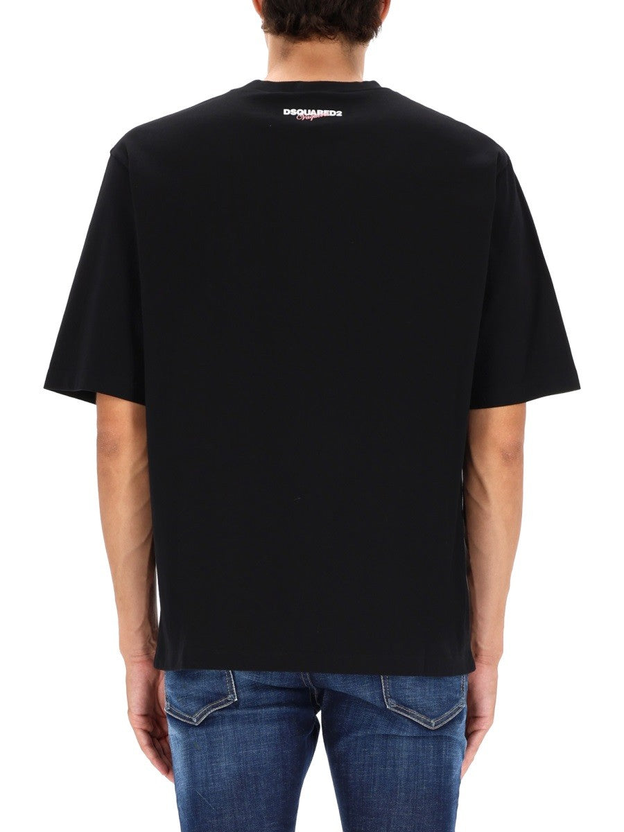 Dsquared DSQUARED2 X VAQUERA PRINT T-SHIRT