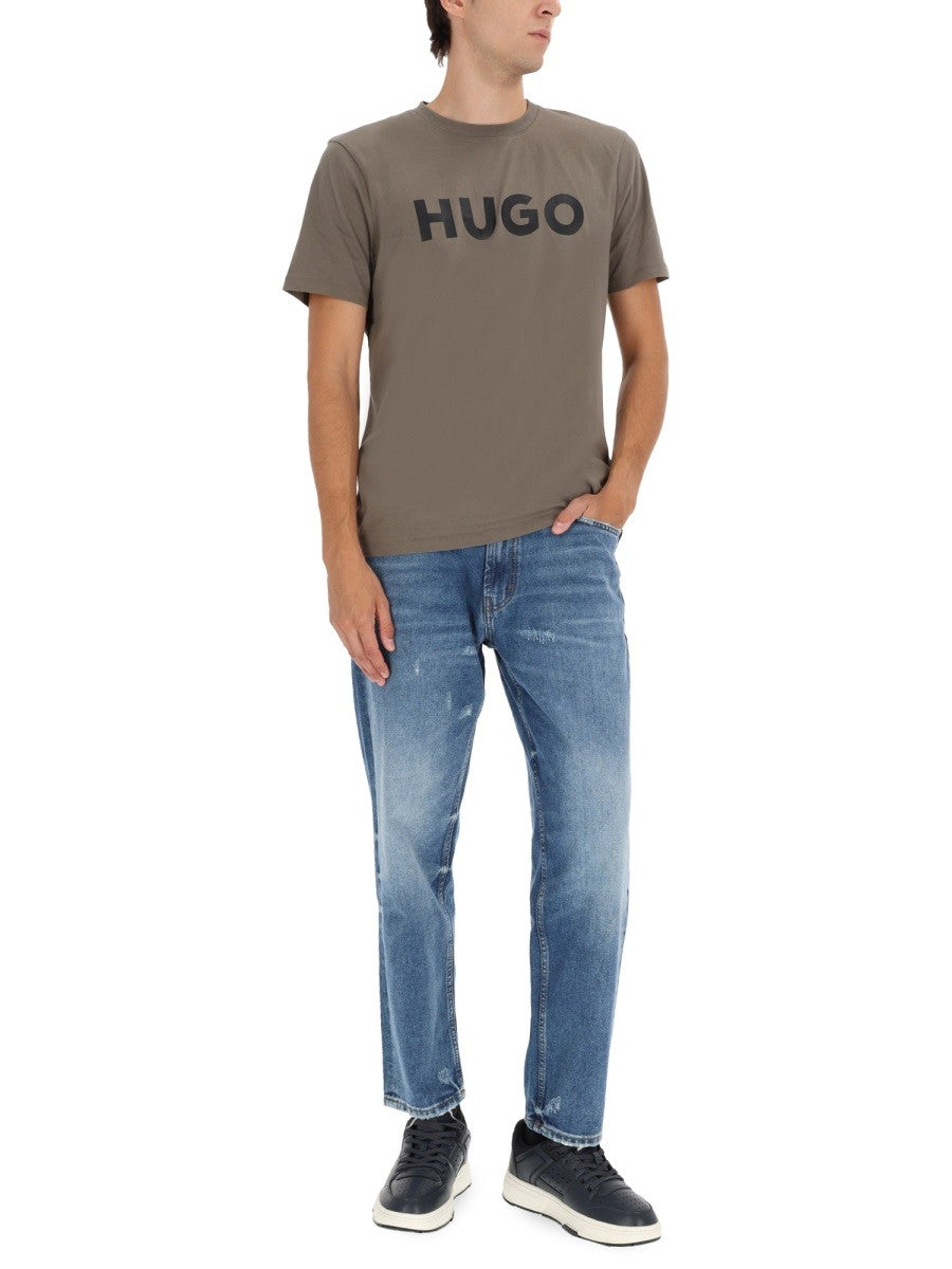 Hugo "DULIVIO" T-SHIRT WITH LOGO