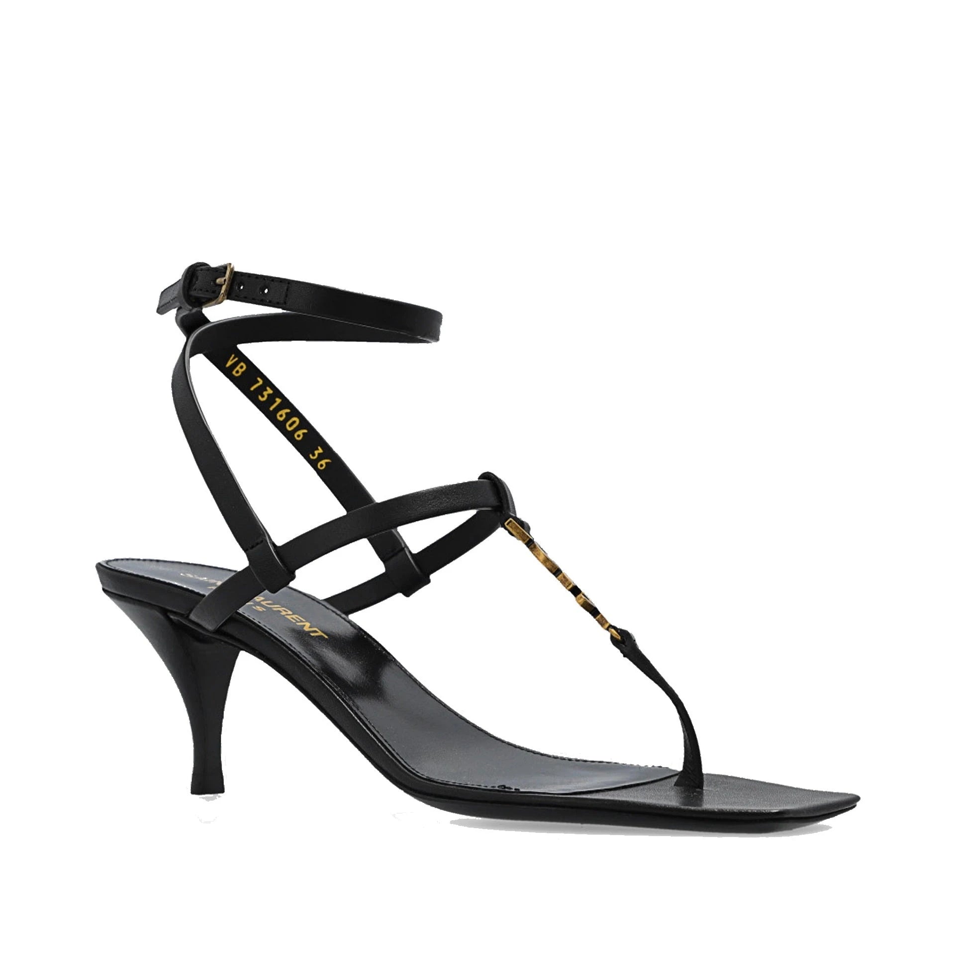 Saint Laurent Cassandra Heeled Sandals